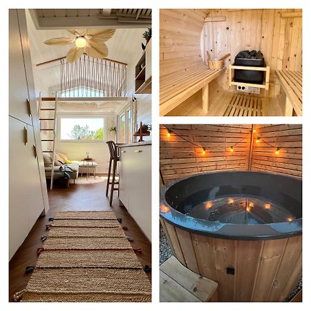 Vila Tiny House Gaensebluemchen Kirchanschoring Exteriér fotografie