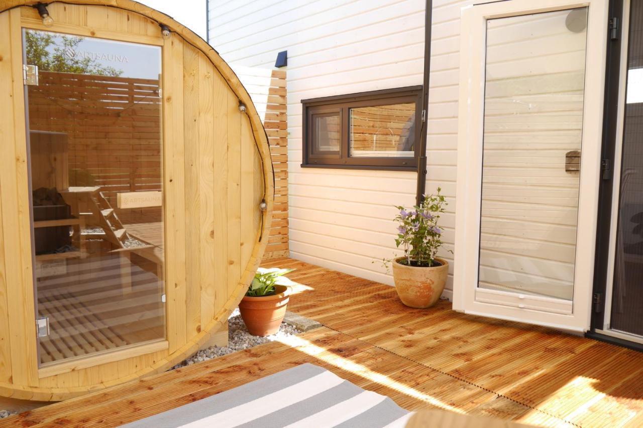 Vila Tiny House Gaensebluemchen Kirchanschoring Exteriér fotografie