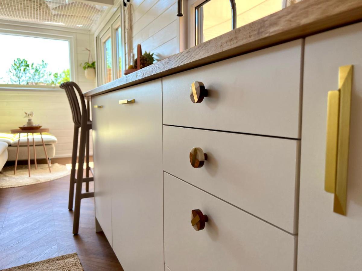 Vila Tiny House Gaensebluemchen Kirchanschoring Exteriér fotografie