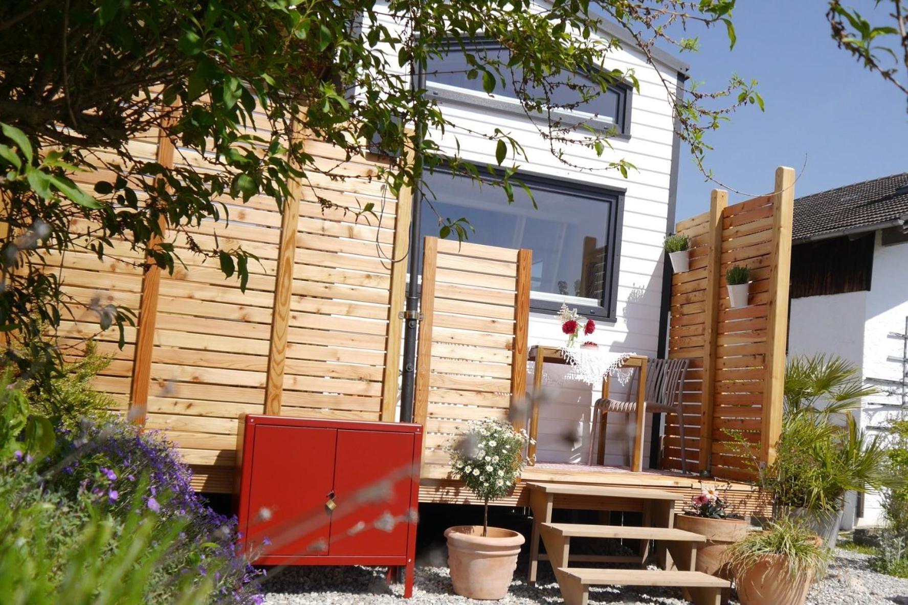 Vila Tiny House Gaensebluemchen Kirchanschoring Exteriér fotografie