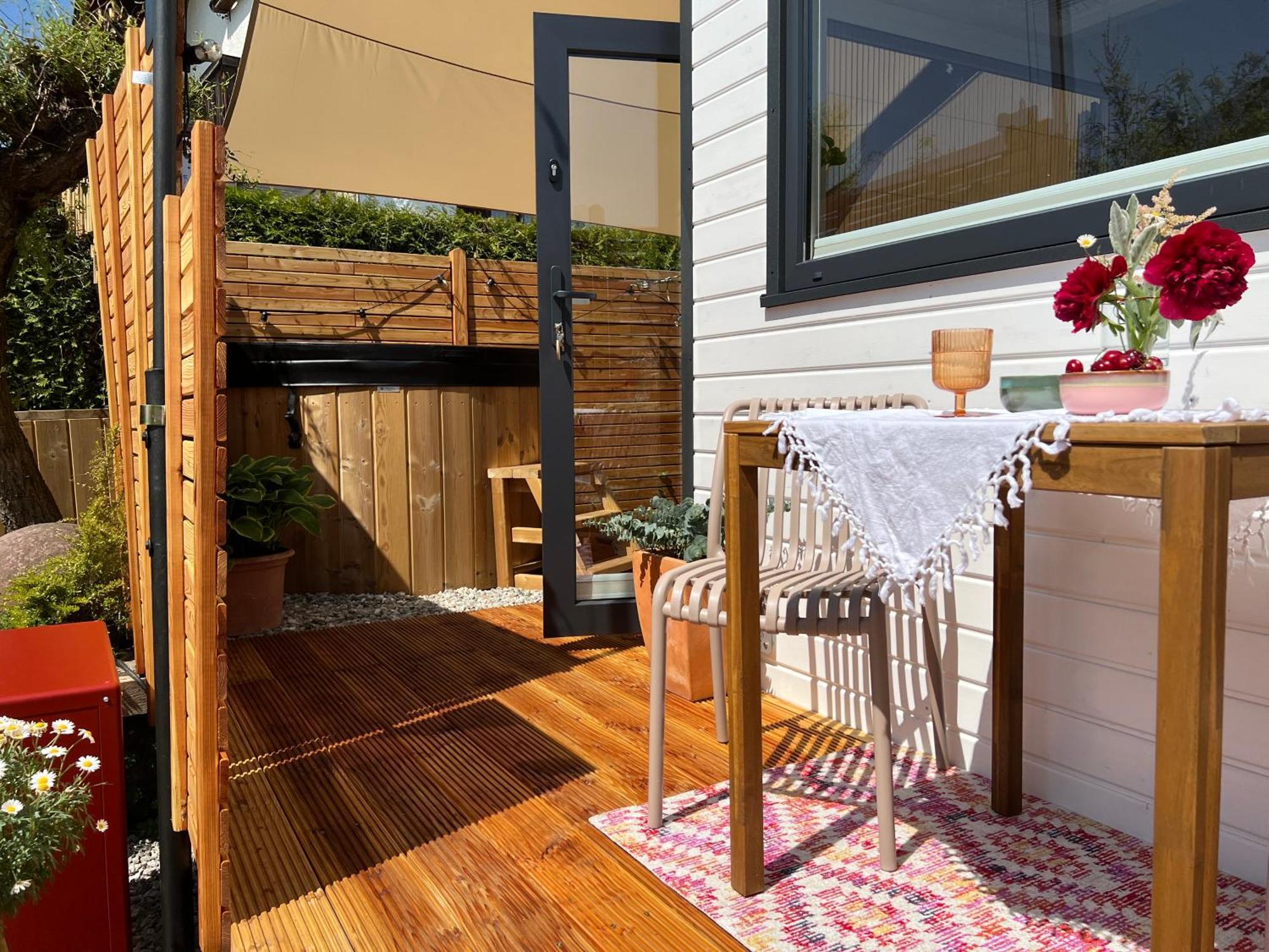 Vila Tiny House Gaensebluemchen Kirchanschoring Exteriér fotografie